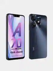 Черный смартфон Itel A70 4/256 Gb