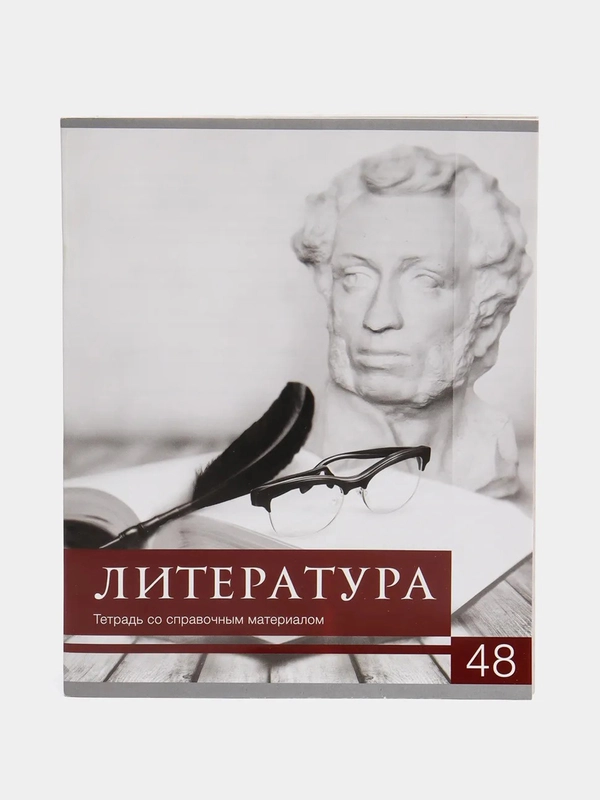 Тетрадь предметная, 48 л, в клетку/в линейку, со справочными материалами