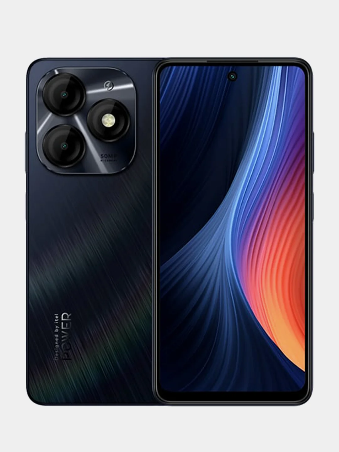 Черный смартфон Itel P55 8/256 Gb