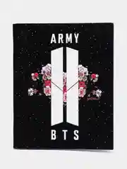 Желтый тетрадь в клетку "BTS", 48 листов