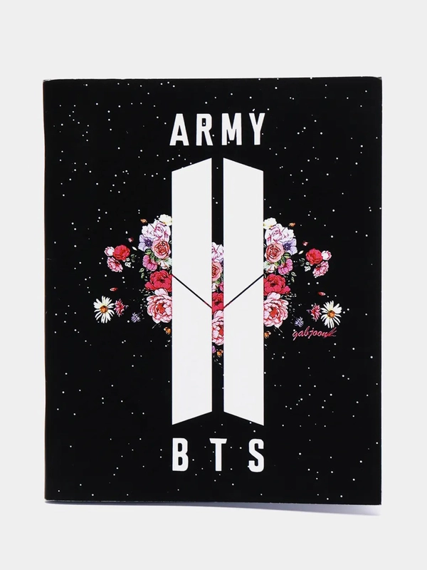 Тетрадь в клетку "BTS", 48 листов