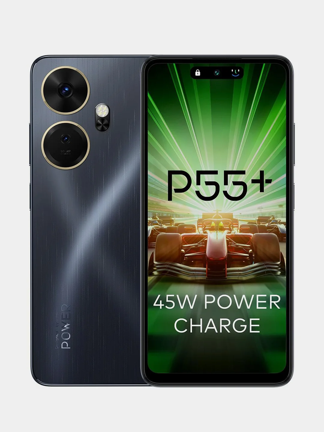 Черный смартфон Itel P55+ 8/256 Gb