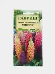 Семена Люпин декоративный Минарет, смесь, 0,5 г, Гавриш, Цветочная коллекция