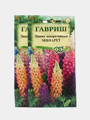 Семена Люпин декоративный Минарет, смесь, 0,5 г, Гавриш, Цветочная коллекция