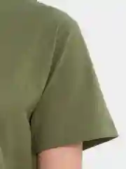 Хаки футболка хлопковая, базовая, унисекс