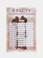 Медный календарь прорезывания зубов