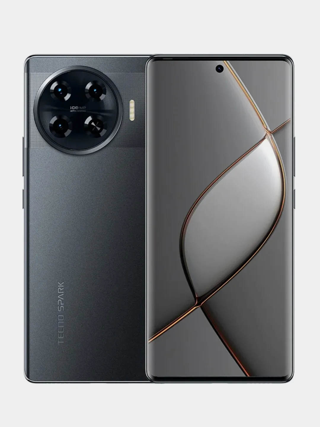 Черный смартфон Tecno SPARK 20 Pro+ 8/256 Gb