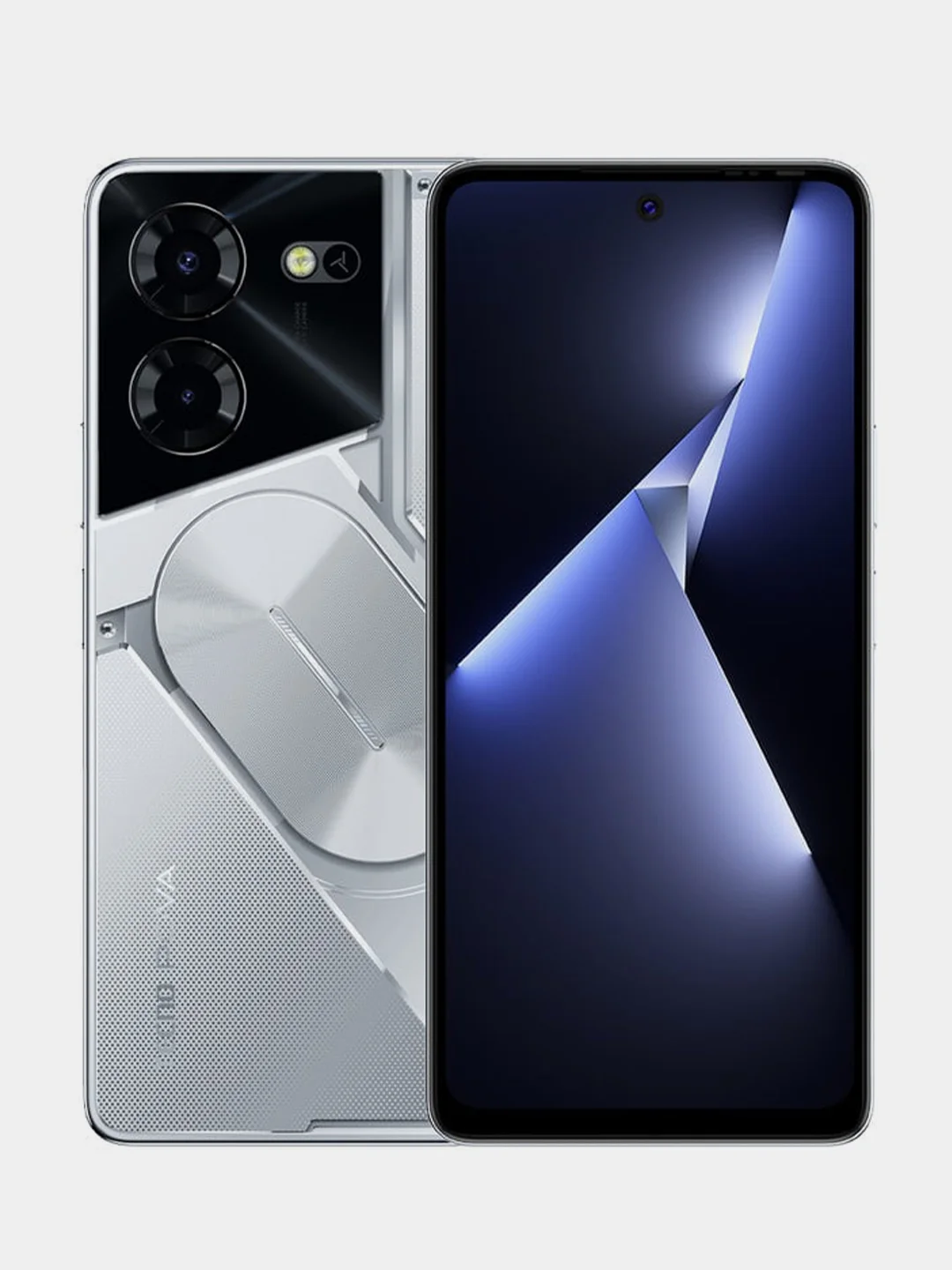 Серебряный смартфон Tecno POVA 5 Pro 5G 8/128 Gb