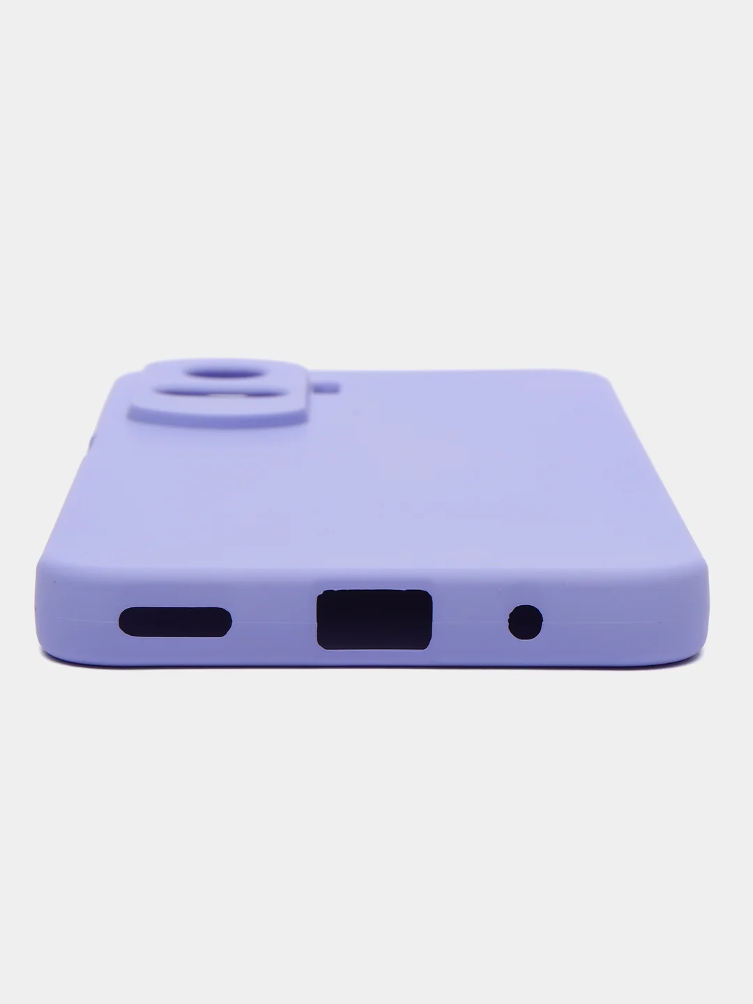 Аметистовый чехол Silicone Cover для Honor 90 Lite (Хонор 90 Лайт), силиконовый