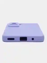 Аметистовый чехол Silicone Cover для Honor 90 Lite (Хонор 90 Лайт), силиконовый