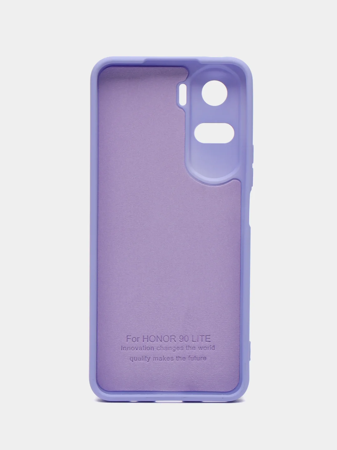 Аметистовый чехол Silicone Cover для Honor 90 Lite (Хонор 90 Лайт), силиконовый