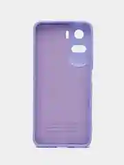 Аметистовый чехол Silicone Cover для Honor 90 Lite (Хонор 90 Лайт), силиконовый