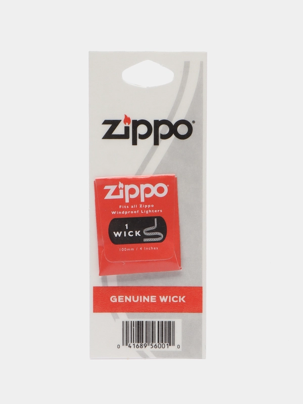 Фитиль Zippo в блистере, фитиль для бензиновых зажигалок Зиппо