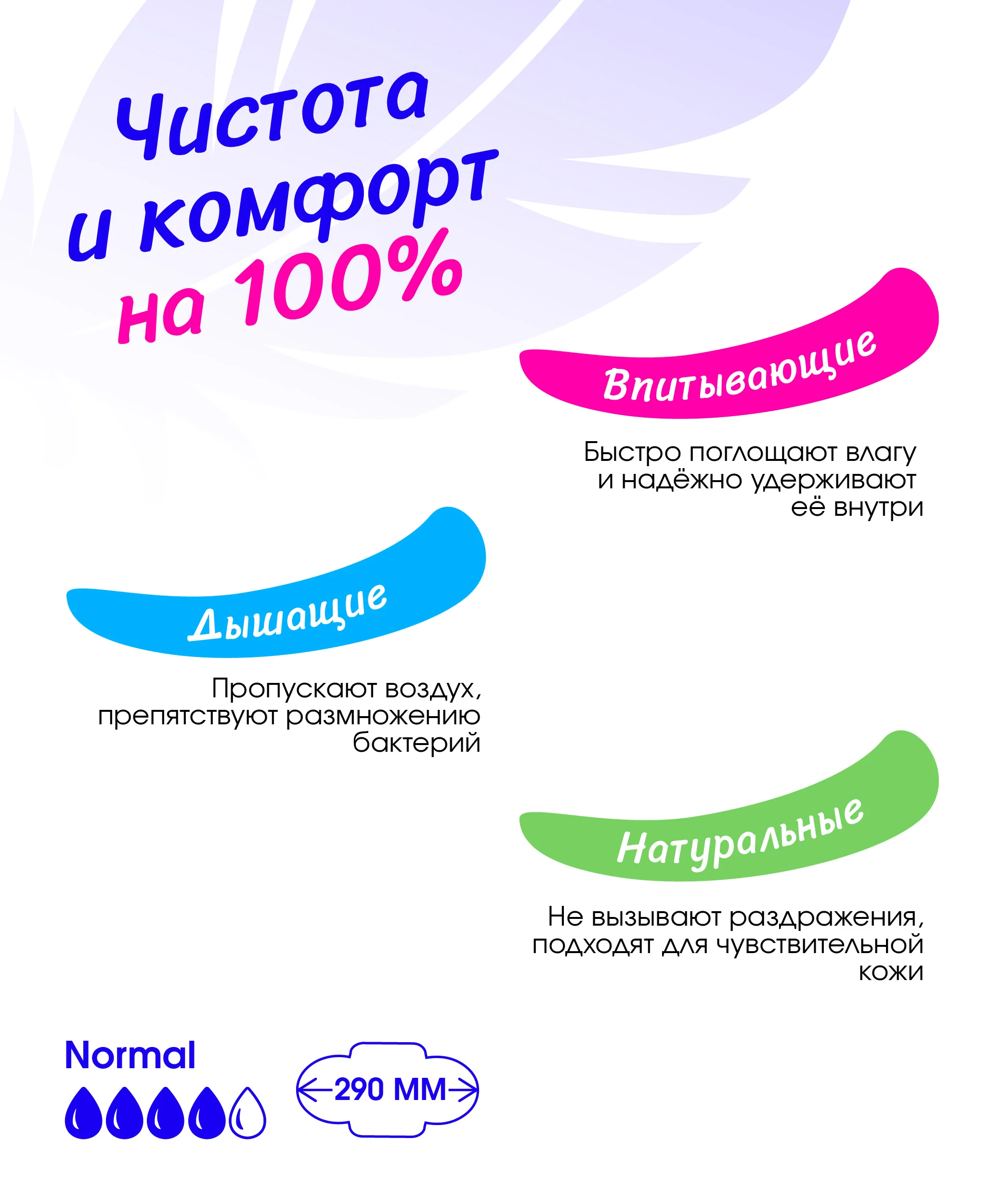 Прокладки ночные женские гигиенические Linyun (Линь Юн) 12 шт