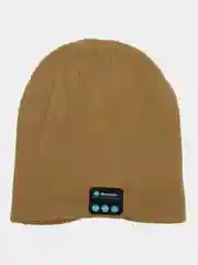Бежевый шапка с наушниками зимняя, мужская, женская, Bluetooth 5.0