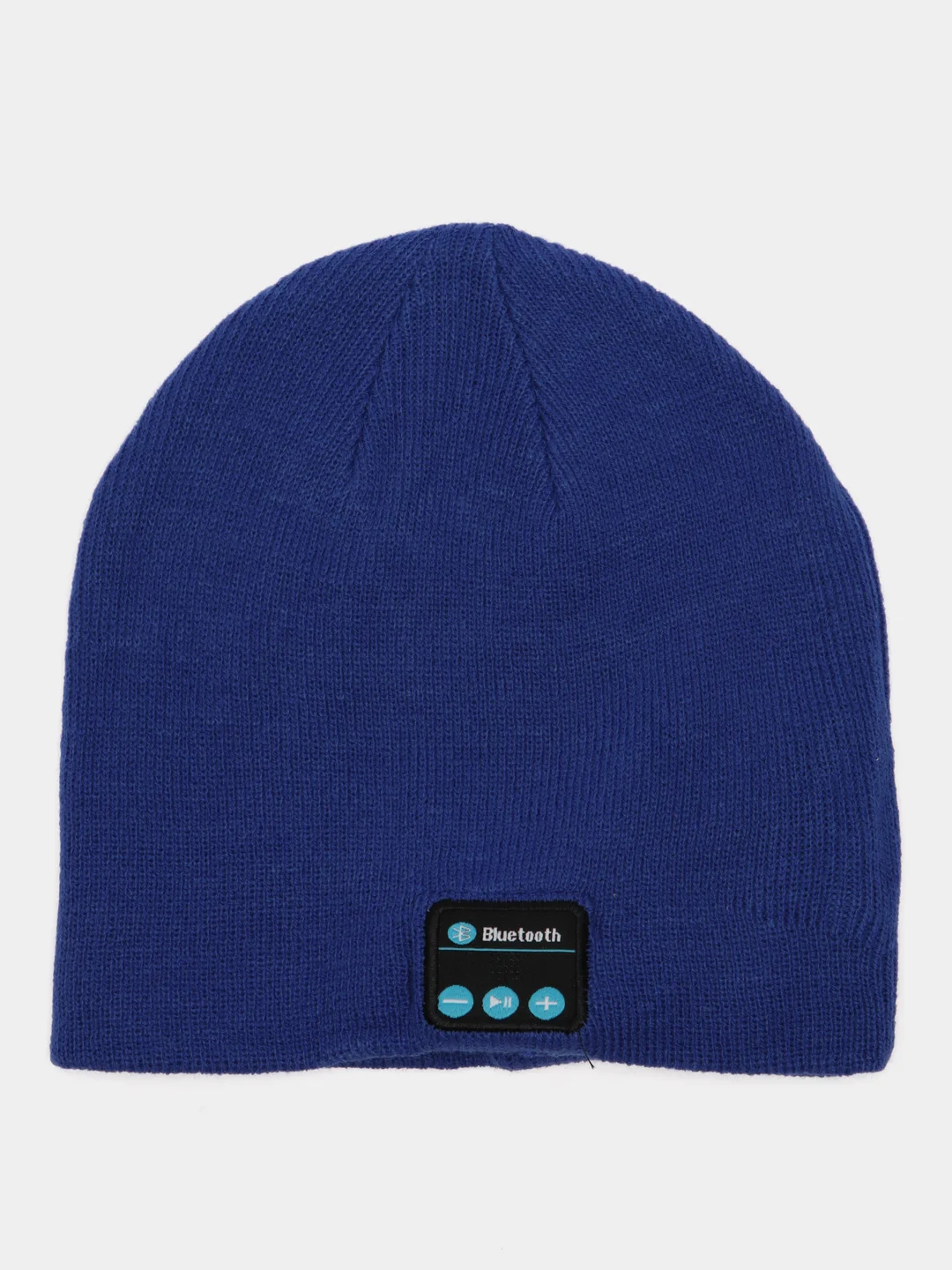 Синий шапка с наушниками зимняя, мужская, женская, Bluetooth 5.0