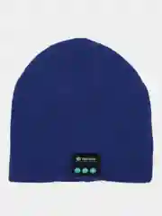 Синий шапка с наушниками зимняя, мужская, женская, Bluetooth 5.0