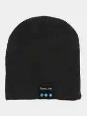 Тёмно-серый шапка с наушниками зимняя из акрила, мужская, женская, Bluetooth 5.0