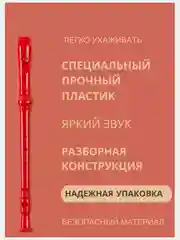 Флейта, блокфлейта, немецкая система, дудочка, для обучения