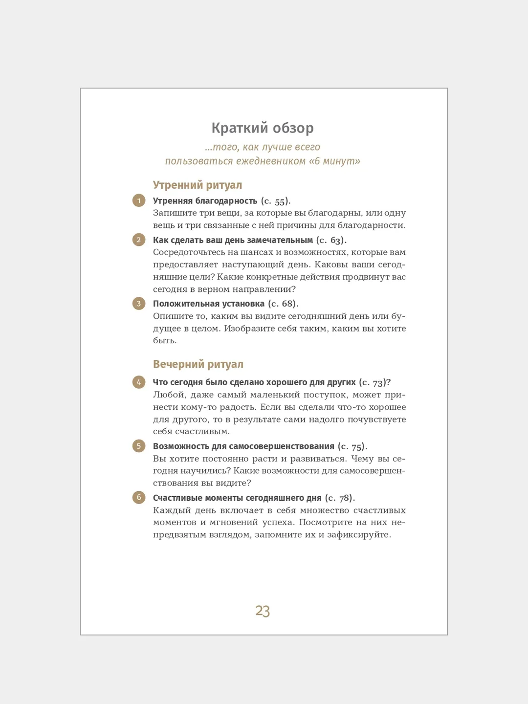 6 минут. Ежедневник, который изменит вашу жизнь (пудра)