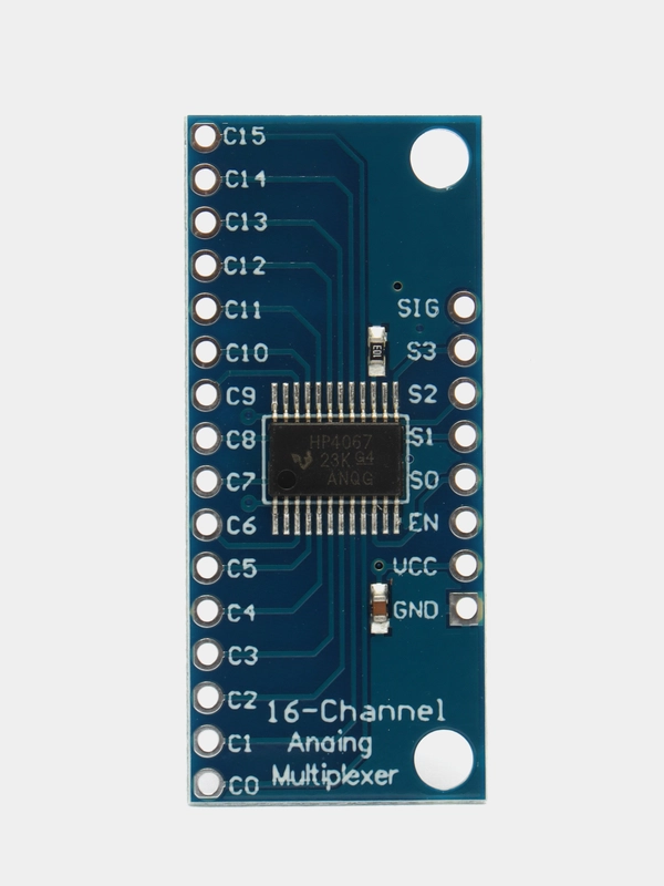 Модуль 16и канального аналогового мультиплексора CD74HC4067 CMOS
