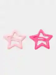 Разноцветный заколки клик-кляк звезды, тик-так  набор 10 штук