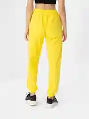 Желтый женские спортивные штаны на резинке (желтые брюки Sport Collection)