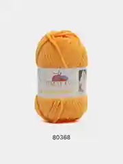 Светло-жёлтый пряжа Himalaya Dolphin Baby, полиэстер, 100 г, 120 м