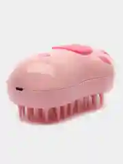 Розовый паровая щетка для кошек и собак