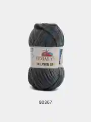 Угольный пряжа Himalaya Dolphin Baby, полиэстер, 100 г, 120 м