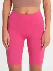 Тёмно-розовый велосипедки в рубчик "Sport Collection"