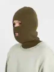 Желтый балаклава трикотажная, с подкладкой из флиса