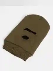 Желтый балаклава трикотажная, с подкладкой из флиса