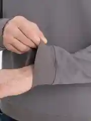 Серый металлик свитшот мужской