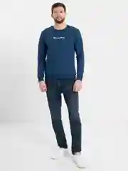 Лазурный свитшот без флиса