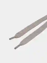 Серый шнурки для обуви, круглые и плоские, 1 пара