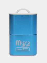Картридер micro SD металл TF63