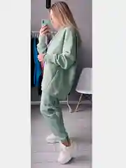 Лайм костюм женский, спортивный, утепленный