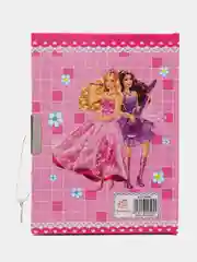 Коралловый меланж блокноты детские с замком 11см/15см