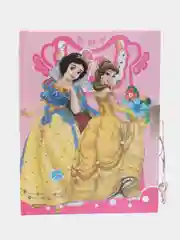 Кораллово-розовый блокноты детские с замком 11см/15см
