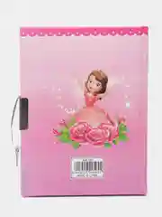 Молочный блокноты детские с замком 11см/15см