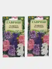 Семена "Дельфиниум Аяксов Махровый", карликовый, смесь, 0,05 г, Гавриш, цветочная коллекция
