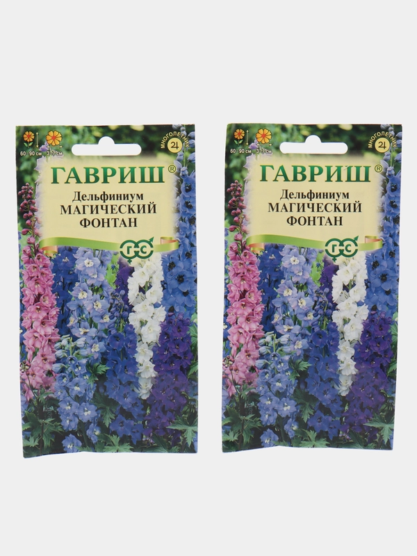 Семена Дельфиниум "Магический фонтан", смесь, 0,05 г, Гавриш, цветочная коллекция