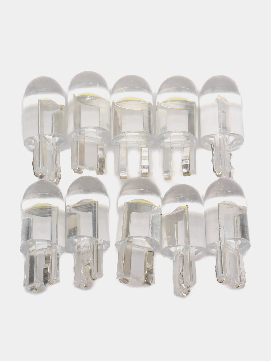 Белый светодиодные габаритные LED лампочки W5W, T10