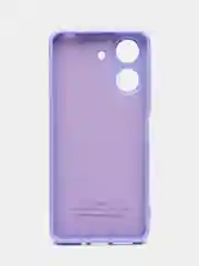 Сиреневый чехол Silicone Cover для Xiaomi Redmi 13C / Poco C65, Редми 13С / Поко С65, силиконовый