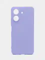 Сиреневый чехол Silicone Cover для Xiaomi Redmi 13C / Poco C65, Редми 13С / Поко С65, силиконовый