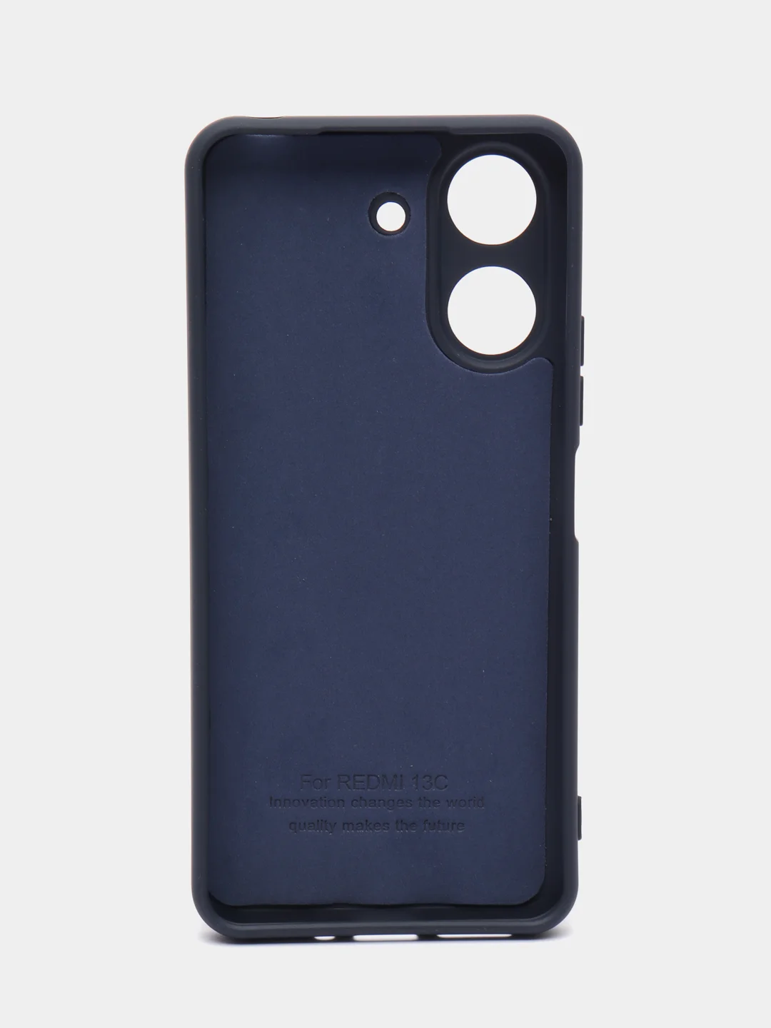 Темно-синий чехол Silicone Cover для Xiaomi Redmi 13C / Poco C65, Редми 13С / Поко С65, силиконовый