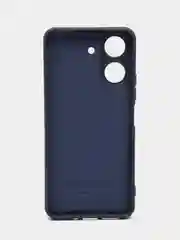Темно-синий чехол Silicone Cover для Xiaomi Redmi 13C / Poco C65, Редми 13С / Поко С65, силиконовый