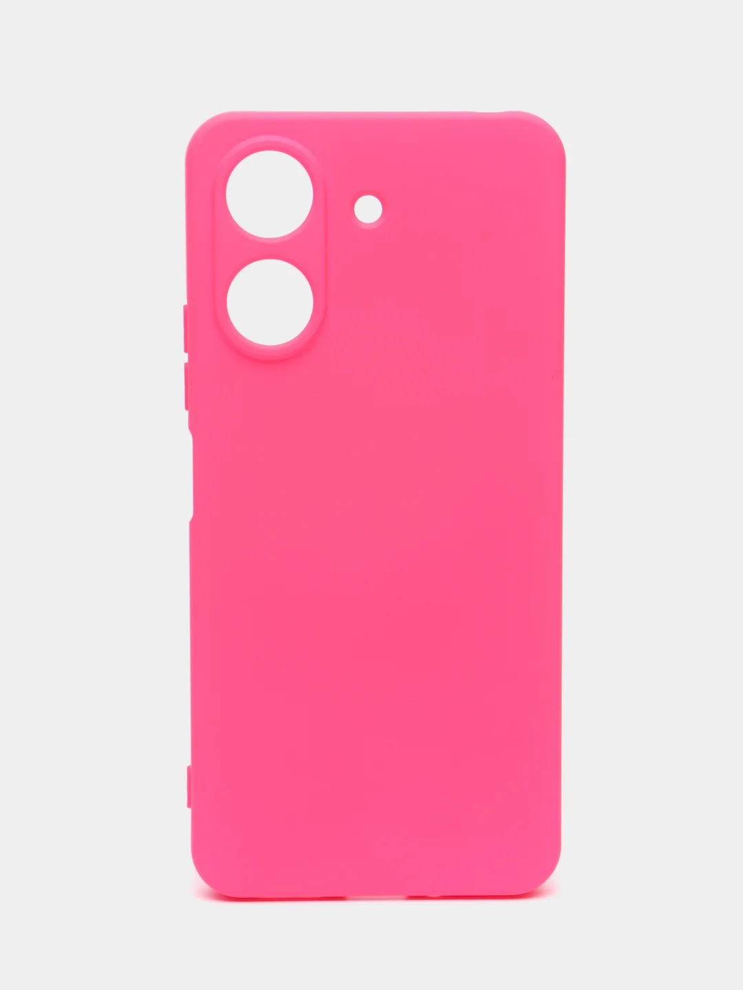 Фуксия чехол Silicone Cover для Xiaomi Redmi 13C / Poco C65, Редми 13С / Поко С65, силиконовый
