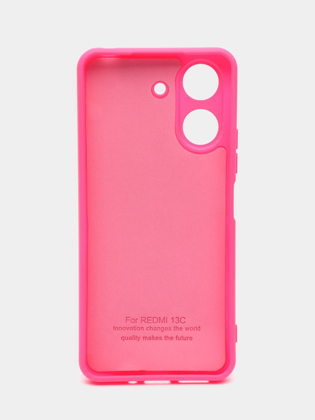 Фуксия чехол Silicone Cover для Xiaomi Redmi 13C / Poco C65, Редми 13С / Поко С65, силиконовый